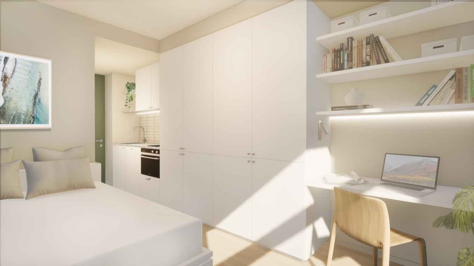 Studios With Balcony