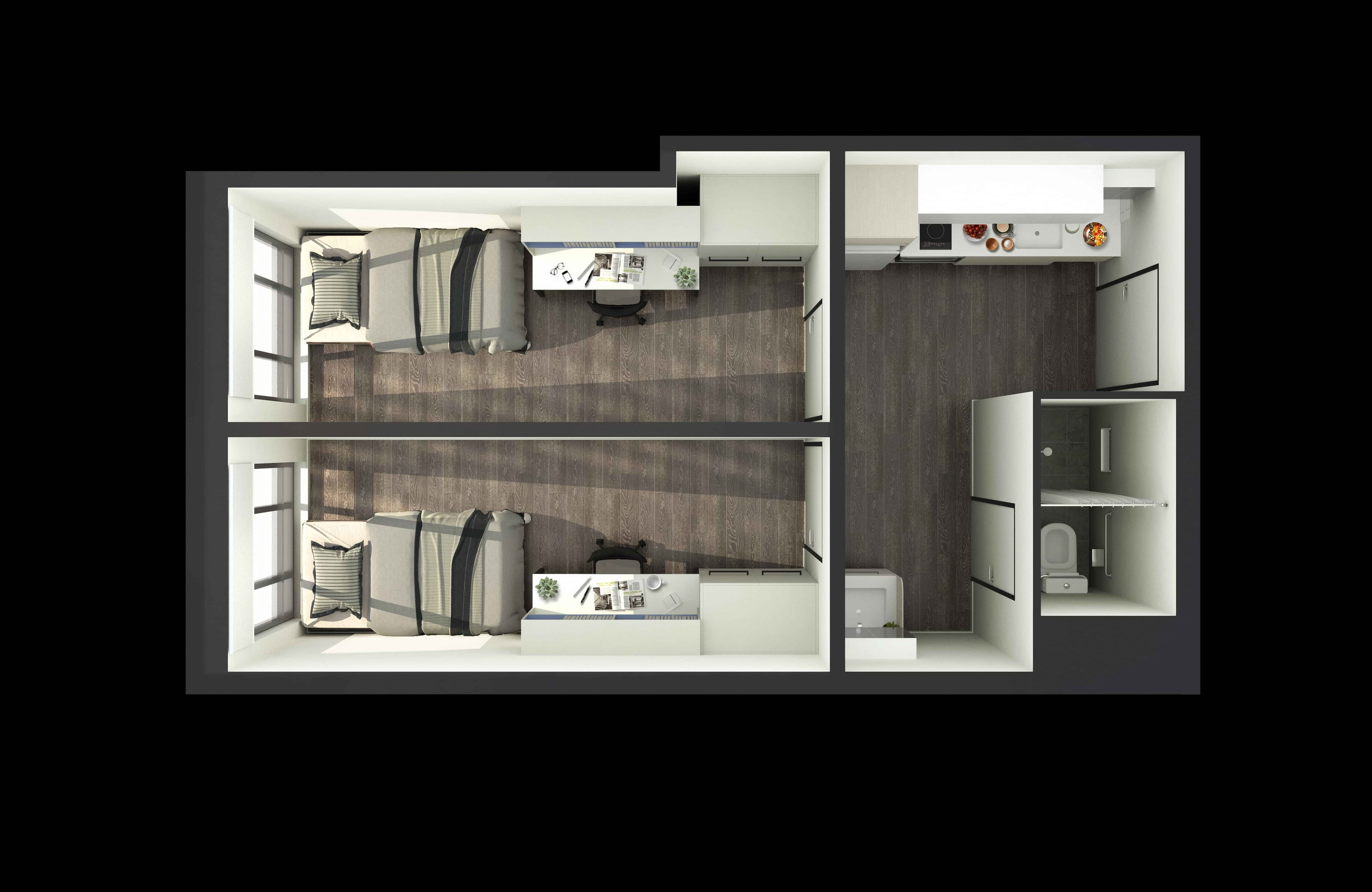 2 Bedroom Apartment