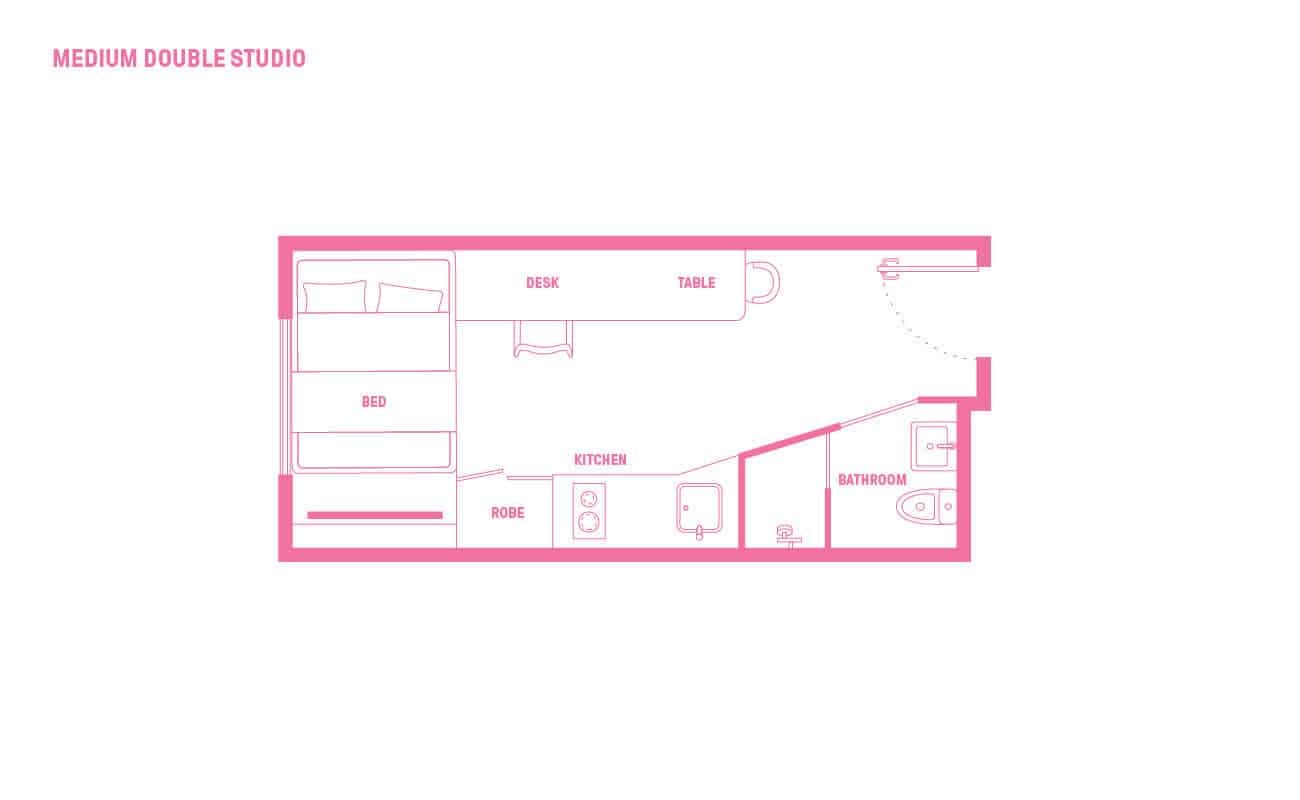 Signature Plus Studio, Double Bed