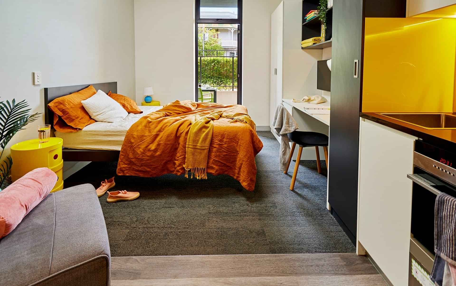 Medium Studio, Double Bed, Balcony