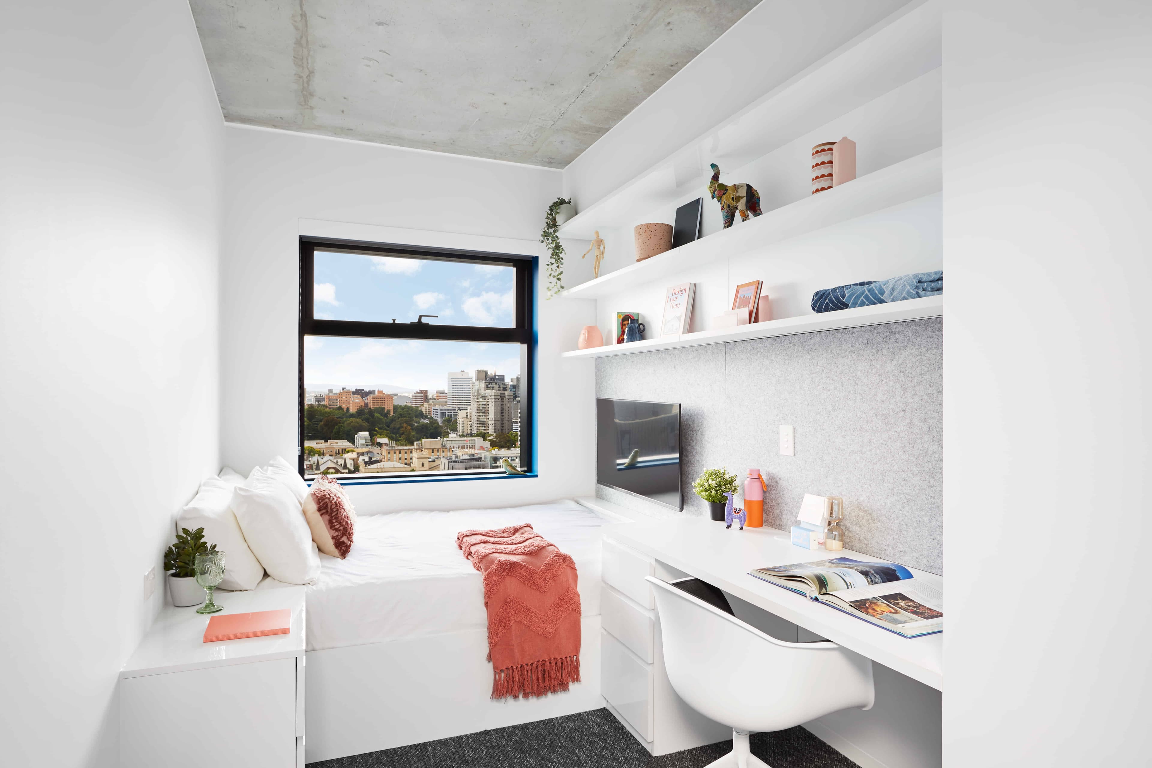 2 Bedroom Shared Bathroom, Double Bed