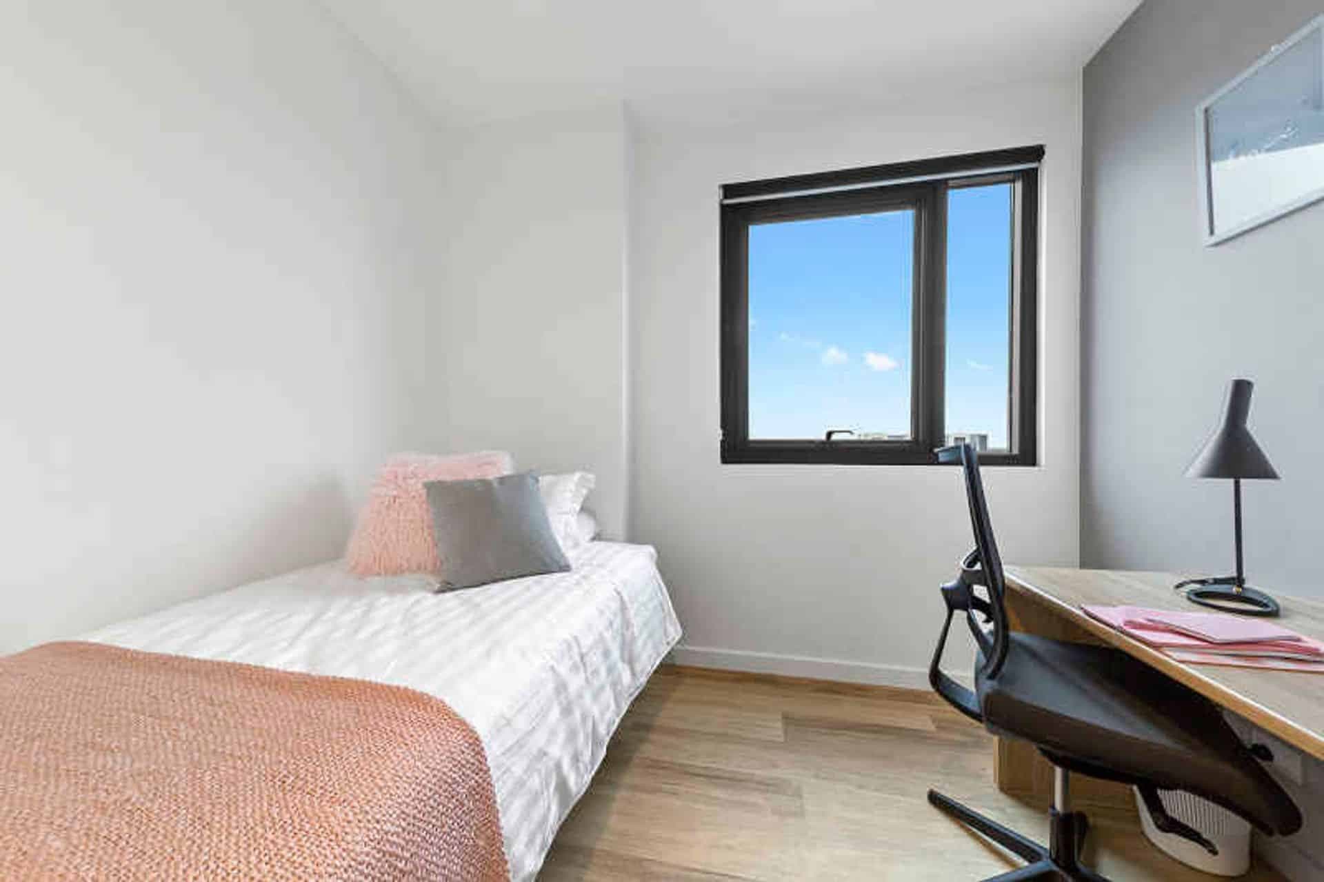 3 Bedroom Shared Bathroom, King Single Bed