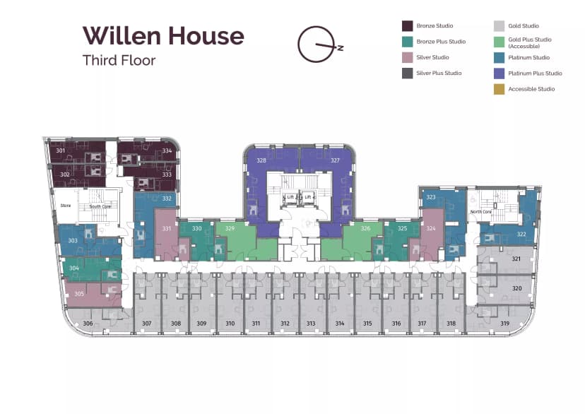Willen House, London view 7