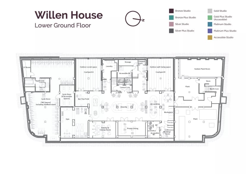 Willen House, London view 3