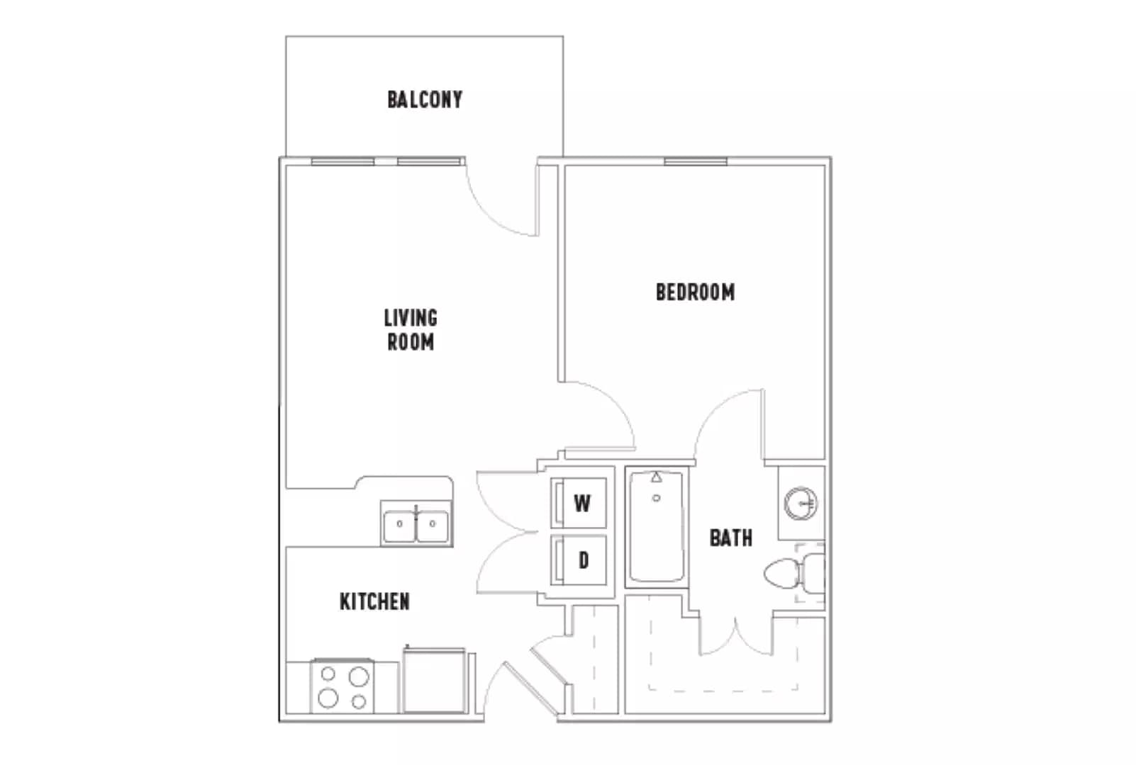 Leon: 1 Bed - 1 Bath A Premium Smart