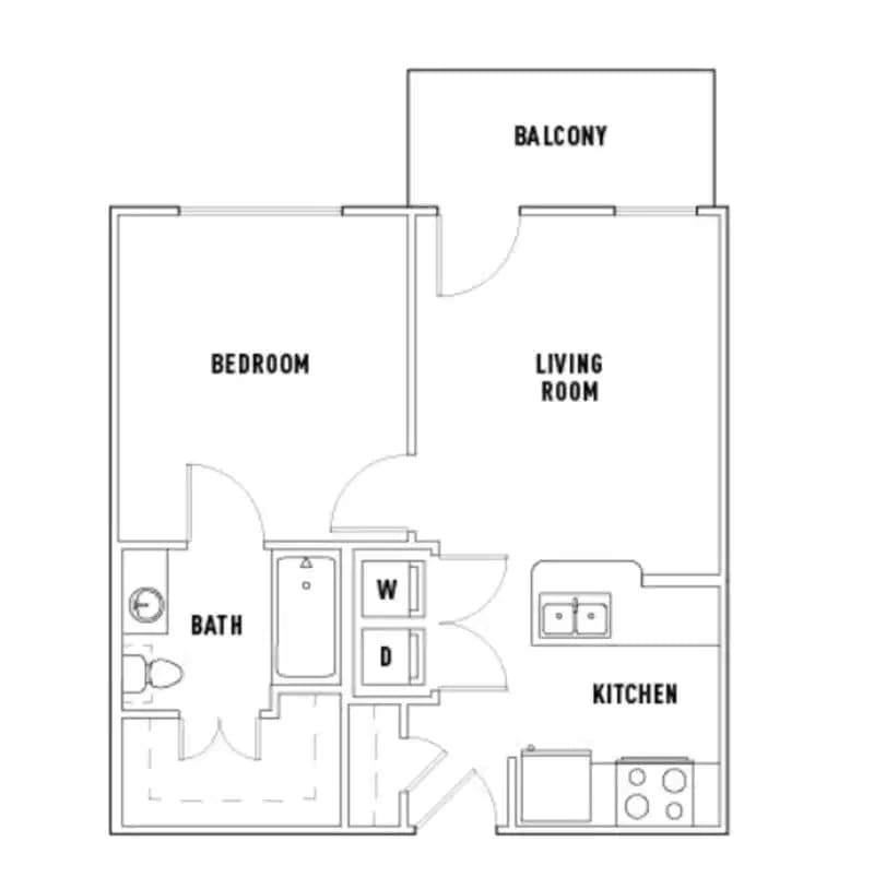 Pearl S: 1 Bed - 1 Bath A Premium Shared Bedroom