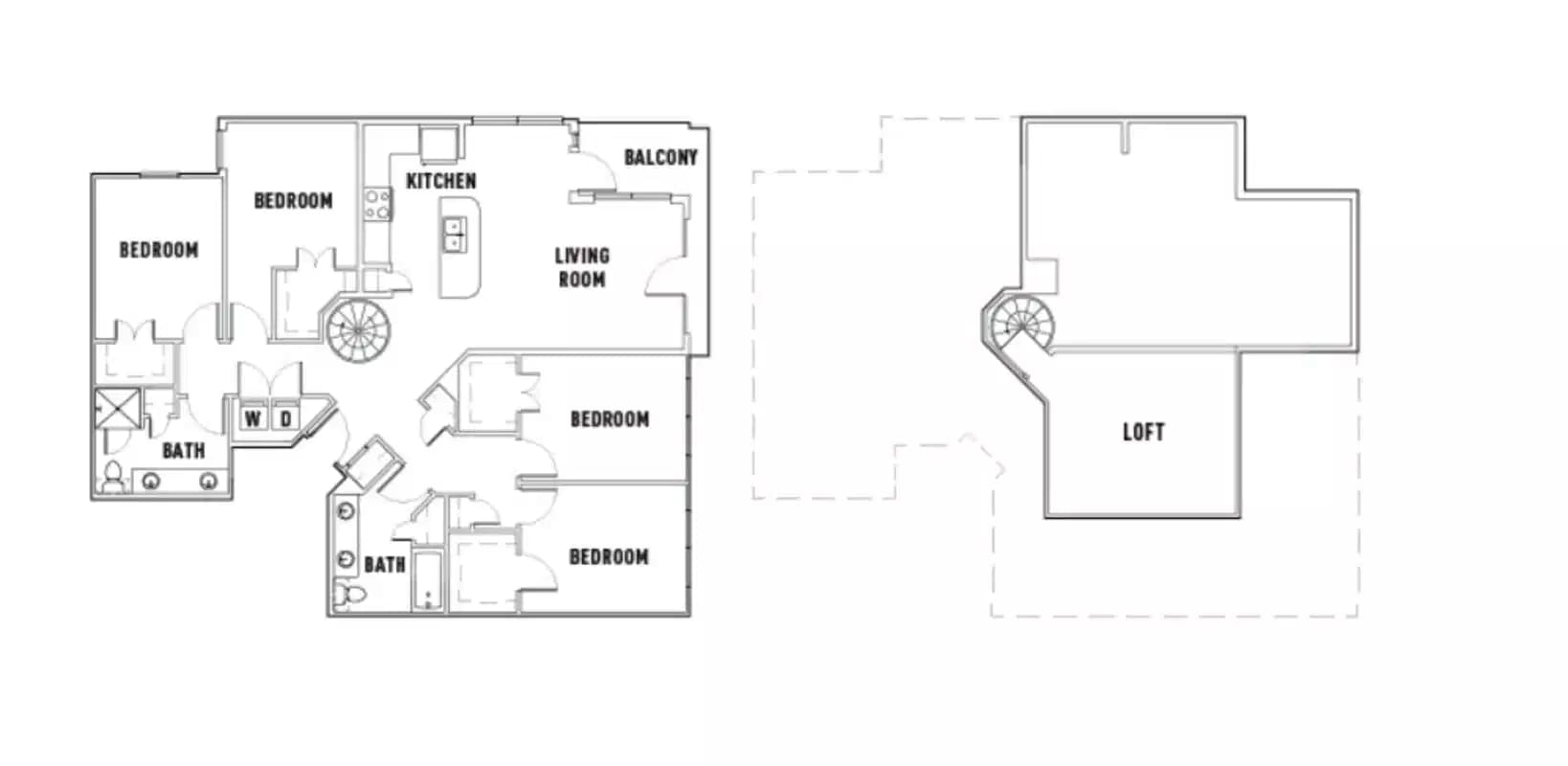 Room in Leon: 4 Bed - 2 Bath A Premium w/ Loft Private Bedroom