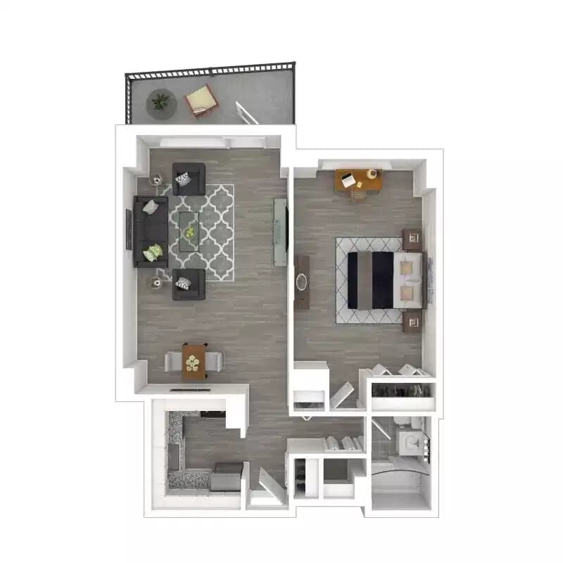 A1R Renovated - 1 Bed 1 Bath