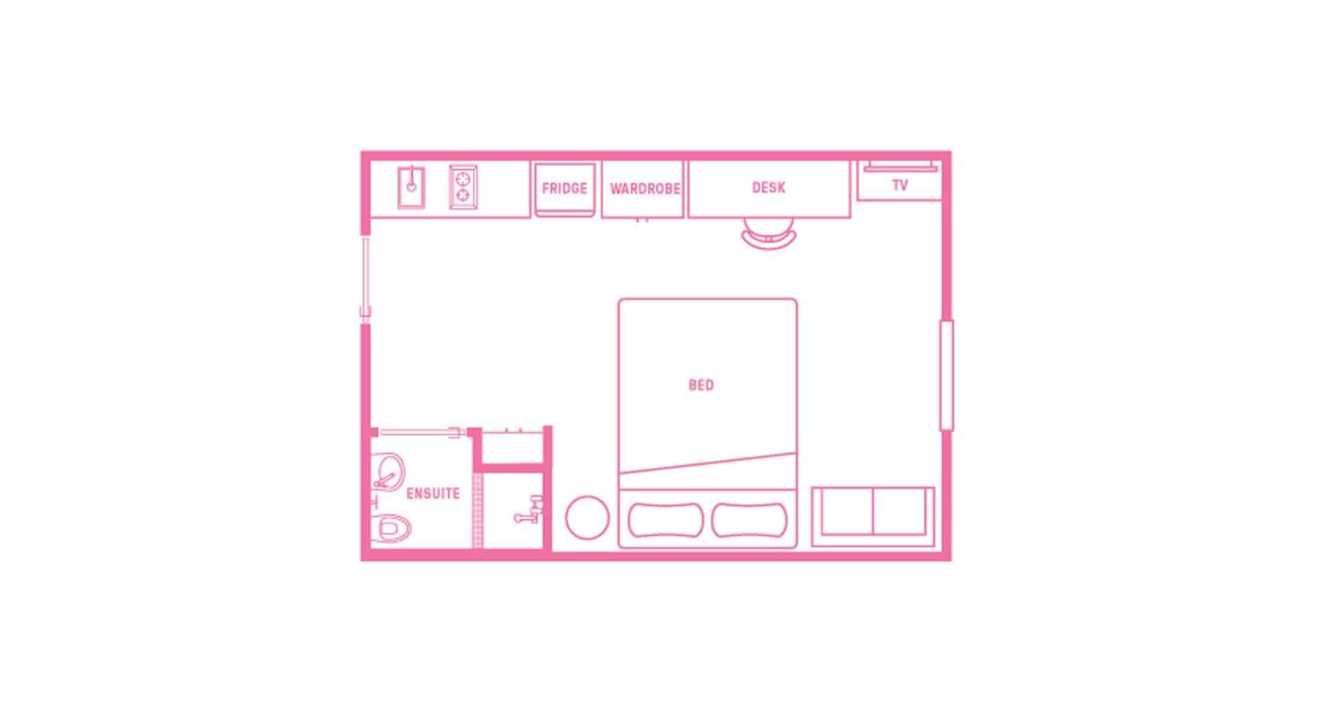 Ultra Studio, Double Bed