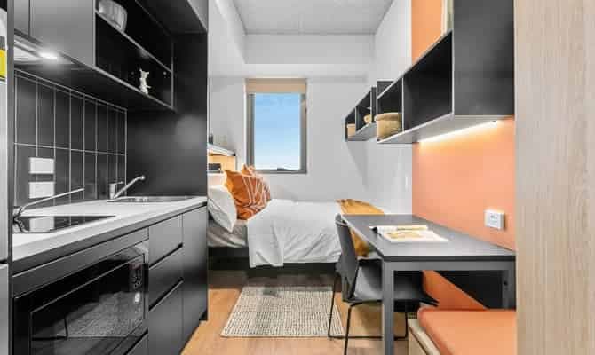 Corner Double Studio Apartment