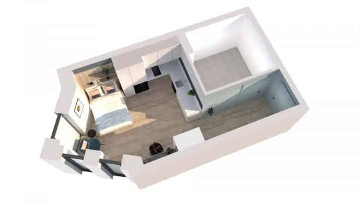 Studio (Upper Floors)