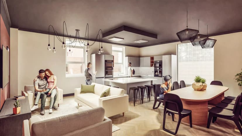 St Chads Student Village, Birmingham view 3