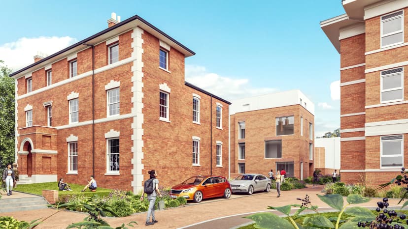 St Chads Student Village, Birmingham view 2