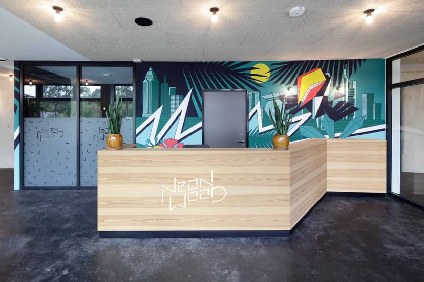 Neon Wood Frankfurt  Riedberg, Frankfurt view 7