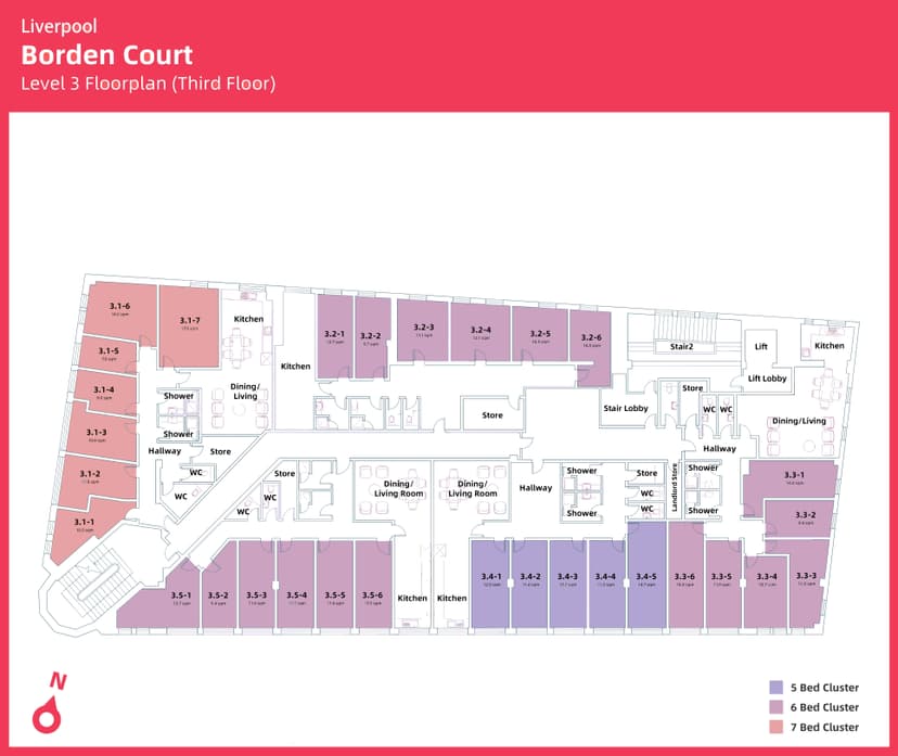 Borden Court, Liverpool view 7